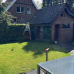 Garten mit Gerätehaus