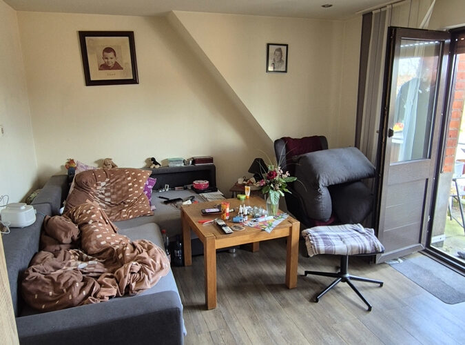 Woonkamer/slaapkamer