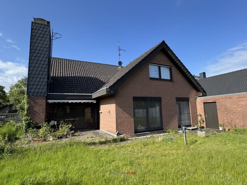 Haus Gartenseite — Freistehendes Haus in Gescher mit 731 m² Eckgrundstück – 2 Wohneinheiten möglich, Gescher